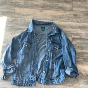 Womens oversized denim jacket